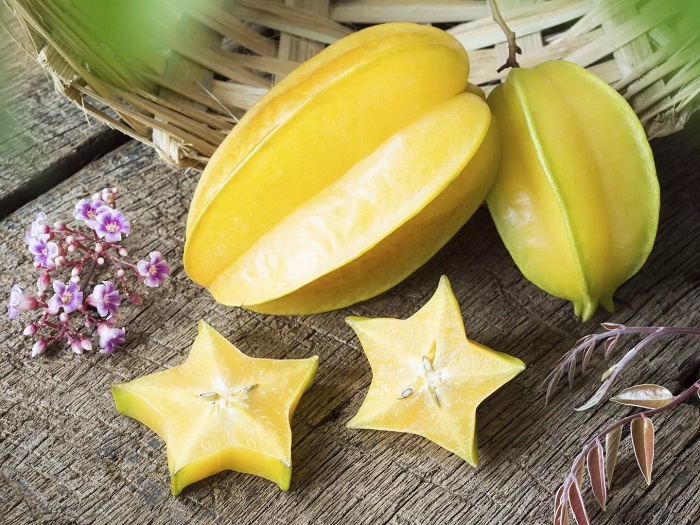 Eat star fruit