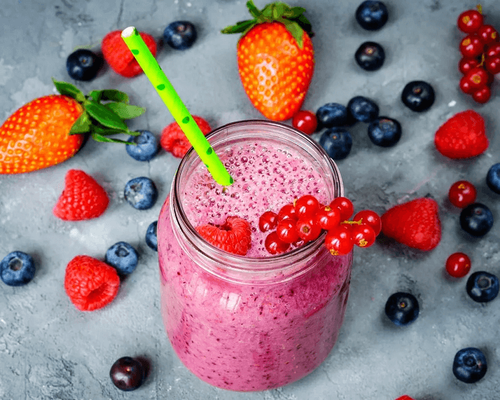 Fruit smoothies for the whole family