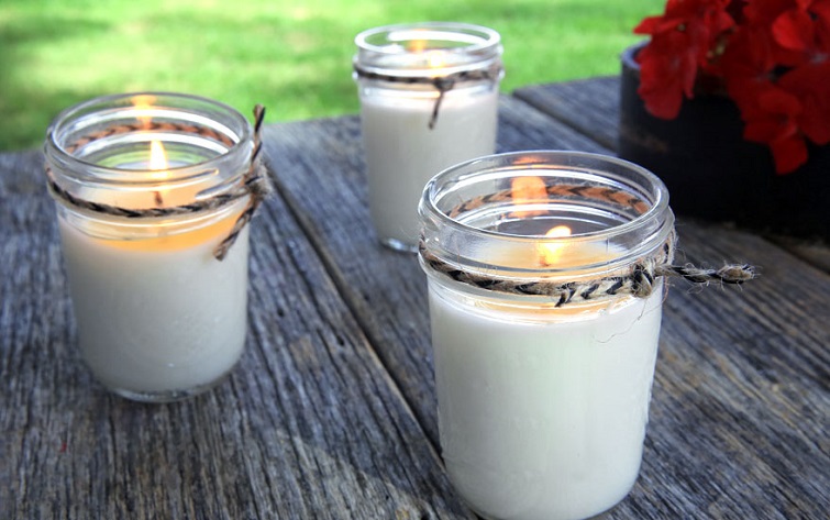 How to make homemade citronella candle