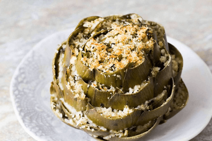 Stuffed artichoke recipe