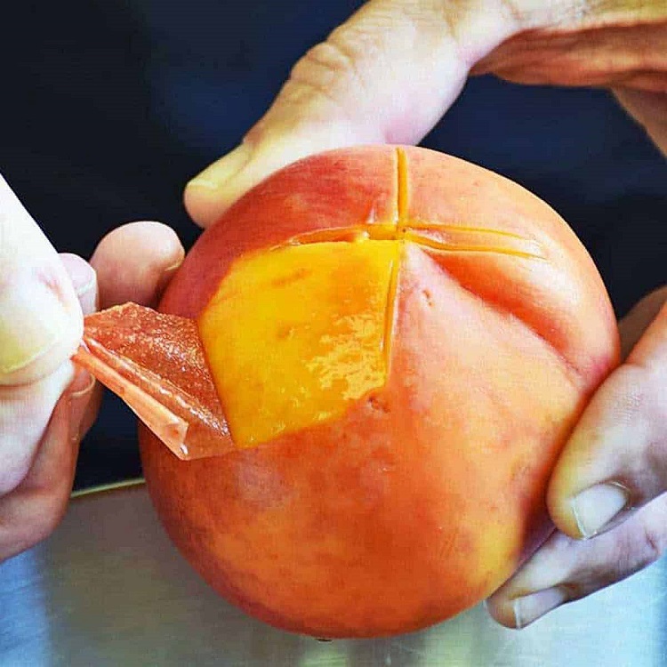 Tip to peel the Peach