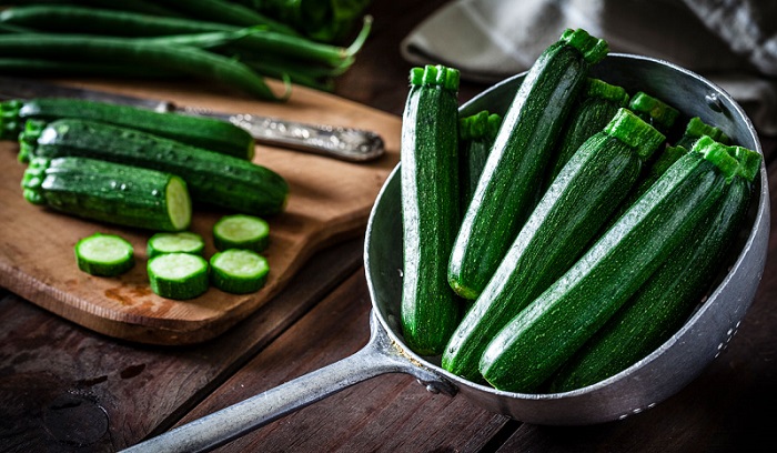 Zucchini is rich in vitamins and minerals